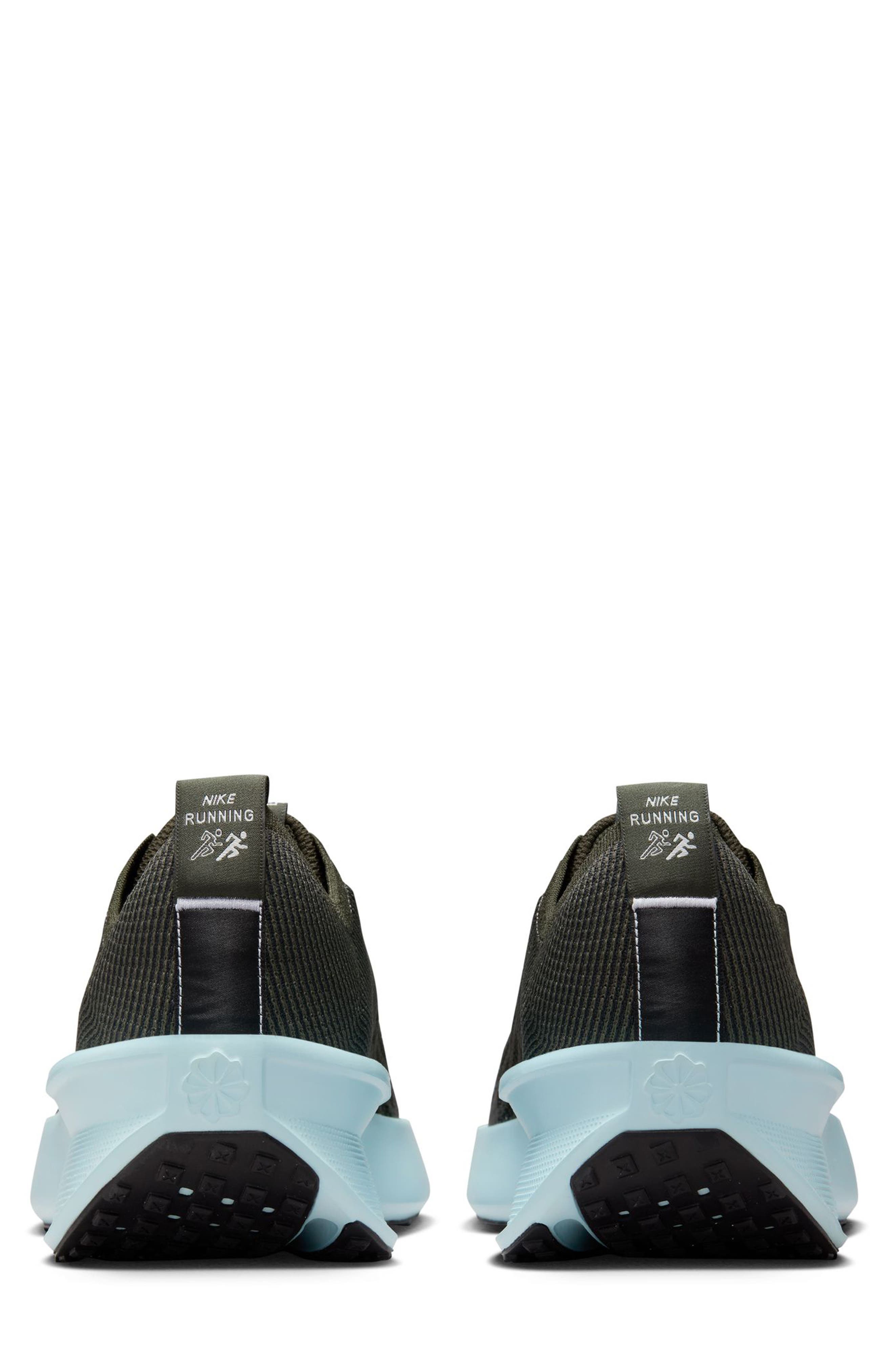 Nike Interact Run Running Sneaker, Alternate, color, Sequoia/ White/ Black