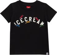 ICECREAM Kids' Playtime Running Dog Appliqué Graphic T-Shirt