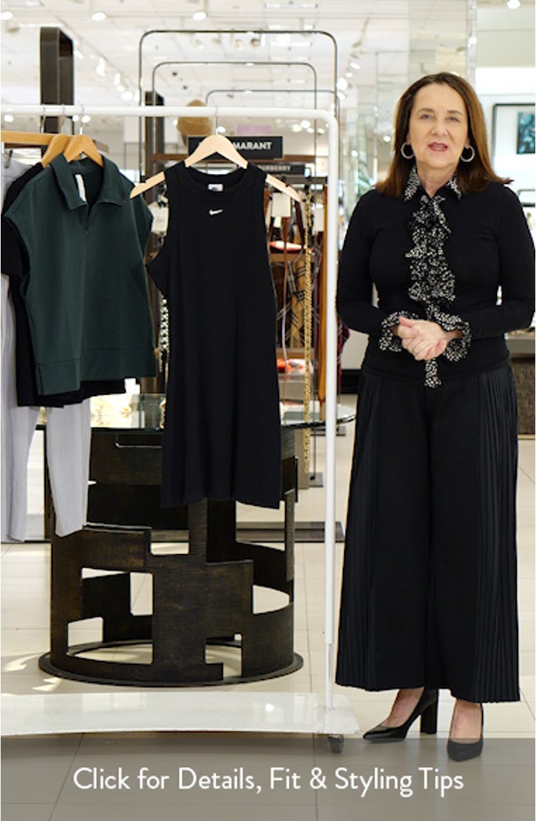 Sportswear Chill Knit Rib Tank Dress, sales video thumbnail