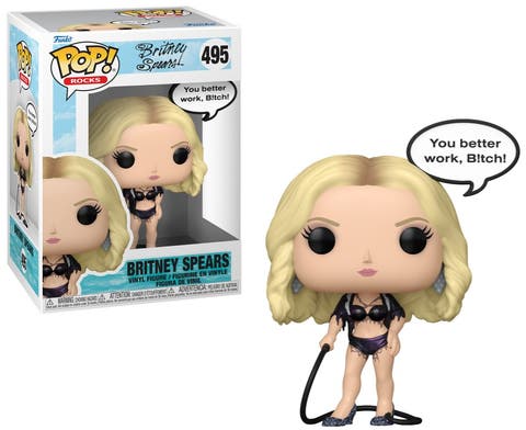 Britney Spears (Work B!tch) Funko Pop! Rock Sayings