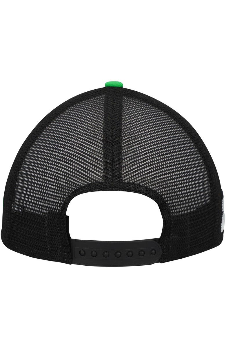 New Era Men's New Era Green/Black Tyler Reddick A-Frame 9FORTY Trucker Snapback Hat, Alternate, color,