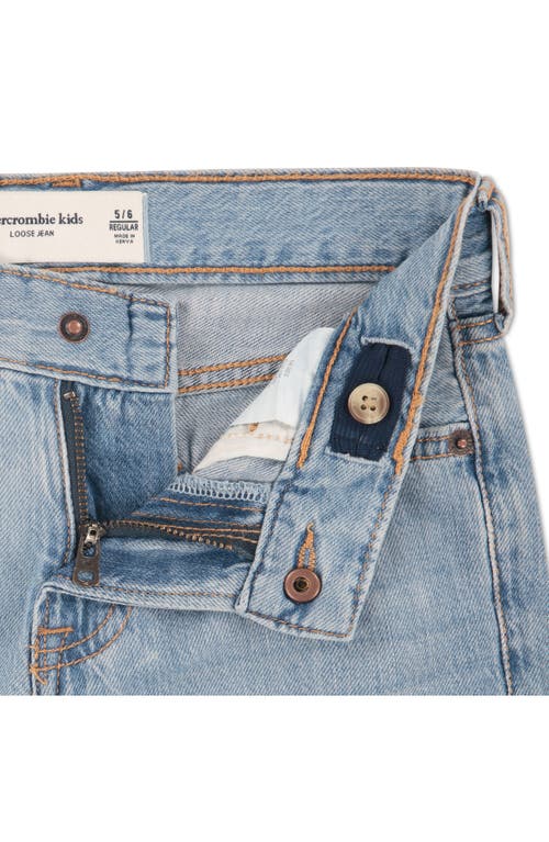 Abercrombie Kids Kids' Loose Fit Jeans In Blue