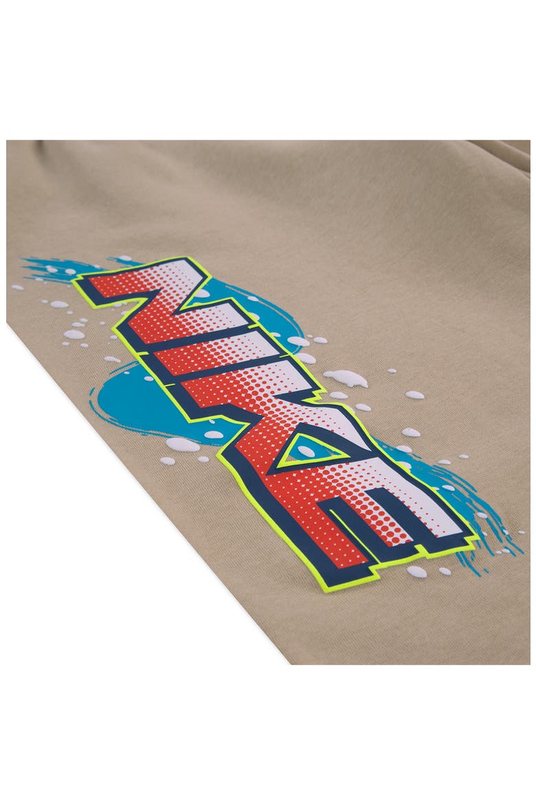 Kids' Snow Motion Pullover Hoodie & Joggers Set, Alternate, color, LINEN