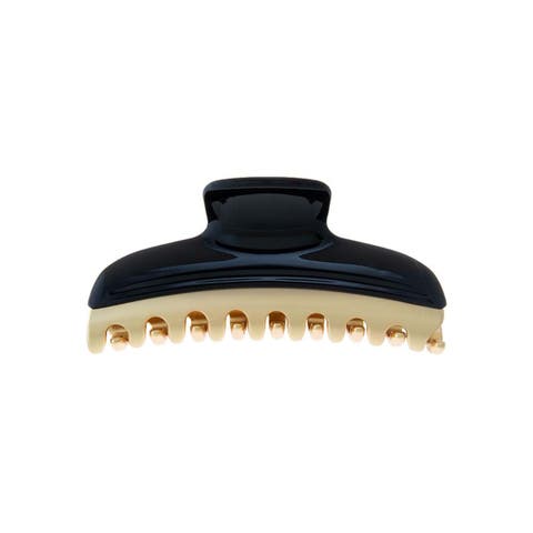 Large Colored Two Tone Claw Clip