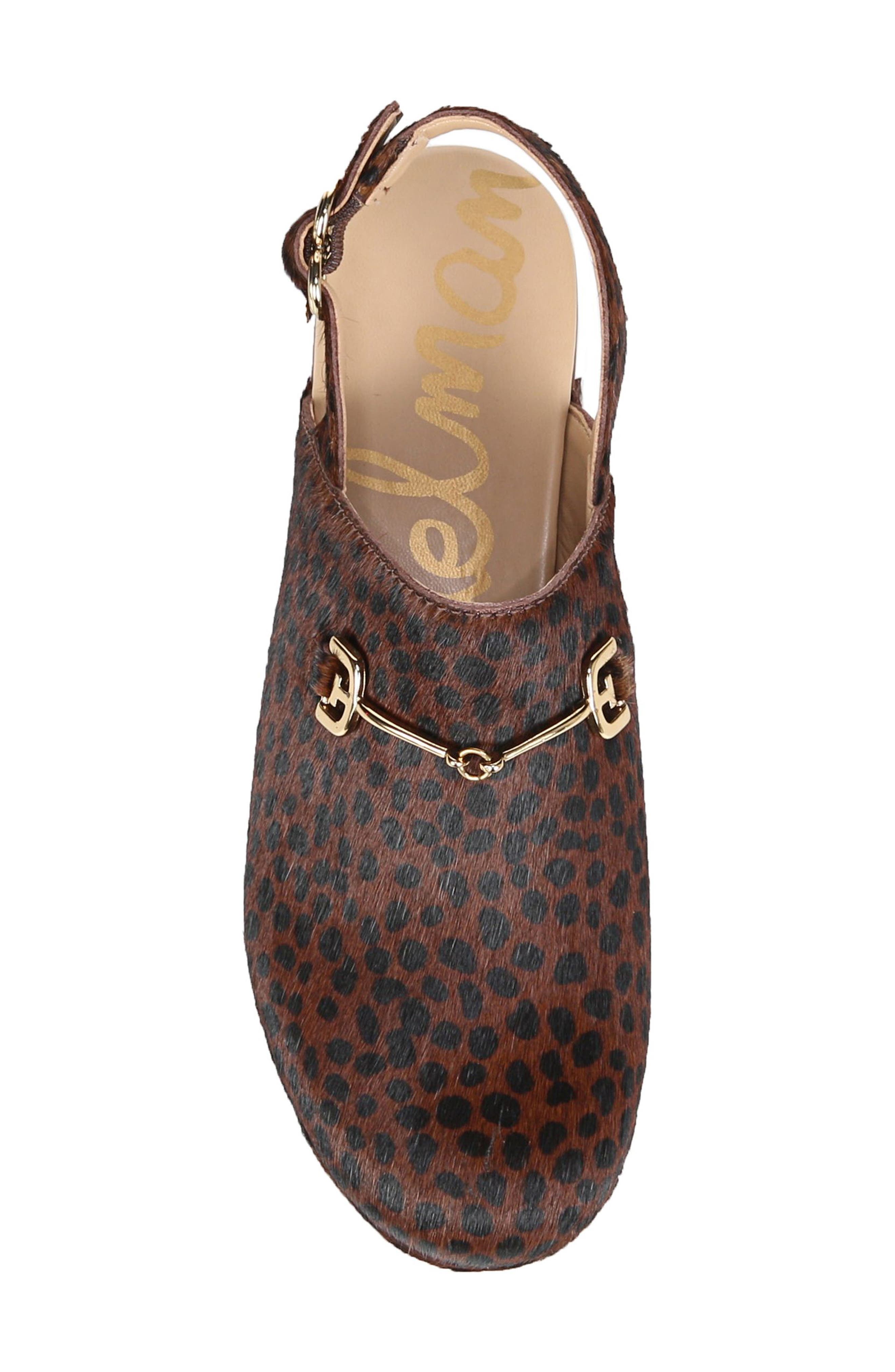 Sam Edelman Hilda Bit Platform Clog, Alternate, color, Dark Brown