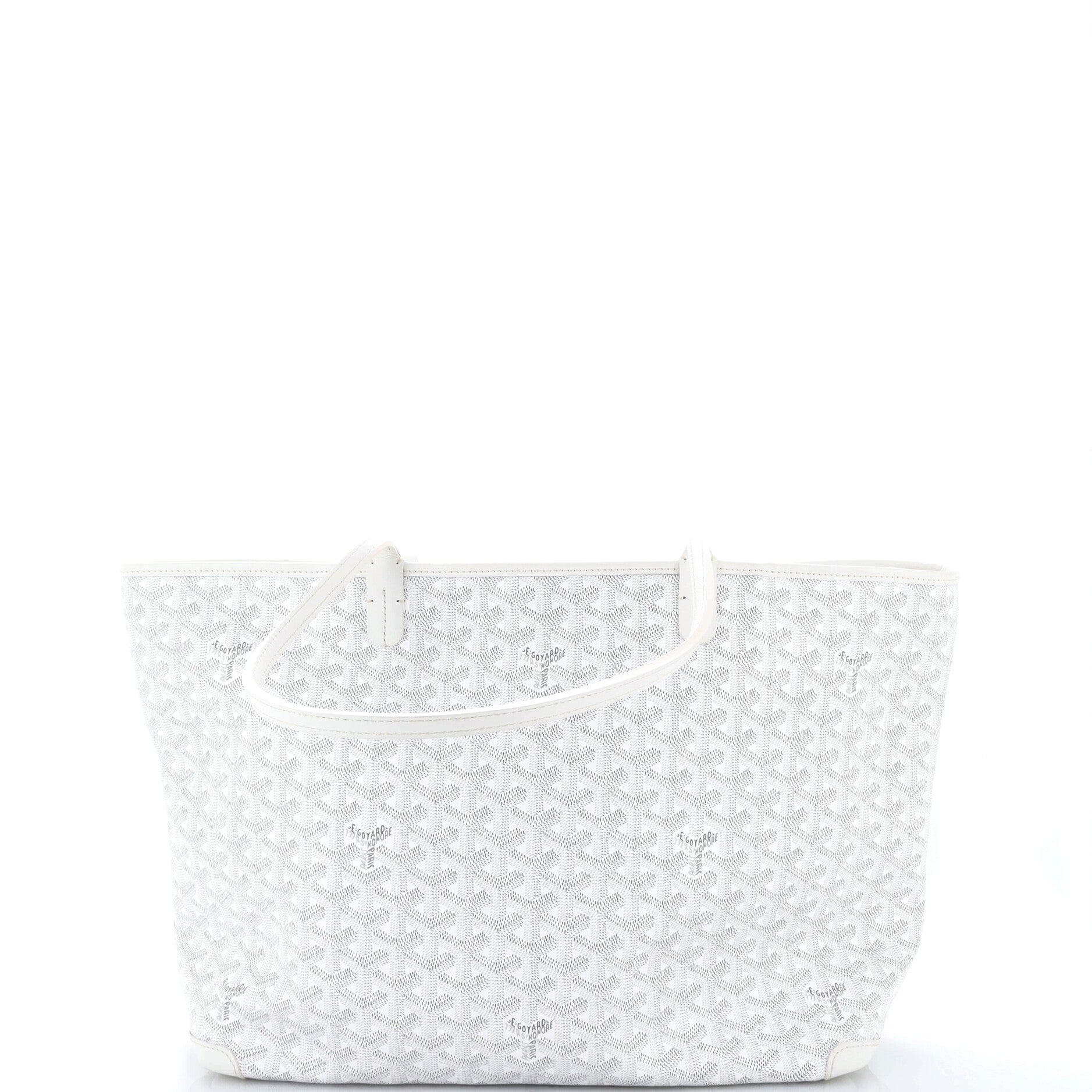 Artois Tote Coated Canvas MM, Alternate, color, White