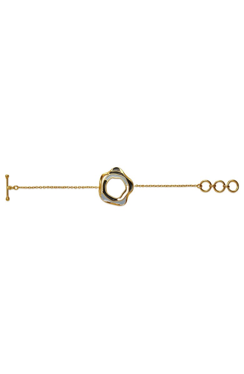 Dhwani Bhansal AQUA BRACELET, Main, color, Gold Plated