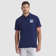 FANATICS Men's Fanatics Navy New York Rangers Authentic Pro Rink Raglan Polo