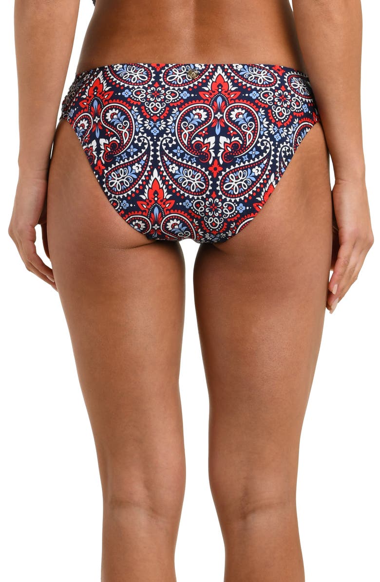 Sunshine 79 Americana Paisley Swim Bottoms, Alternate, color, 
