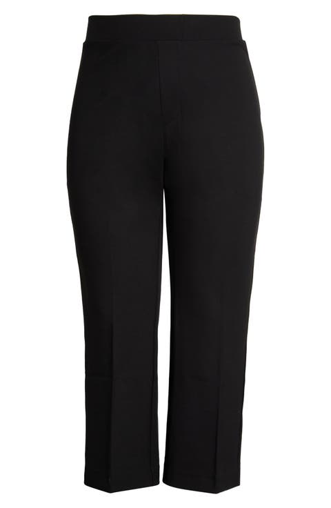 Crop Pull-On Pants