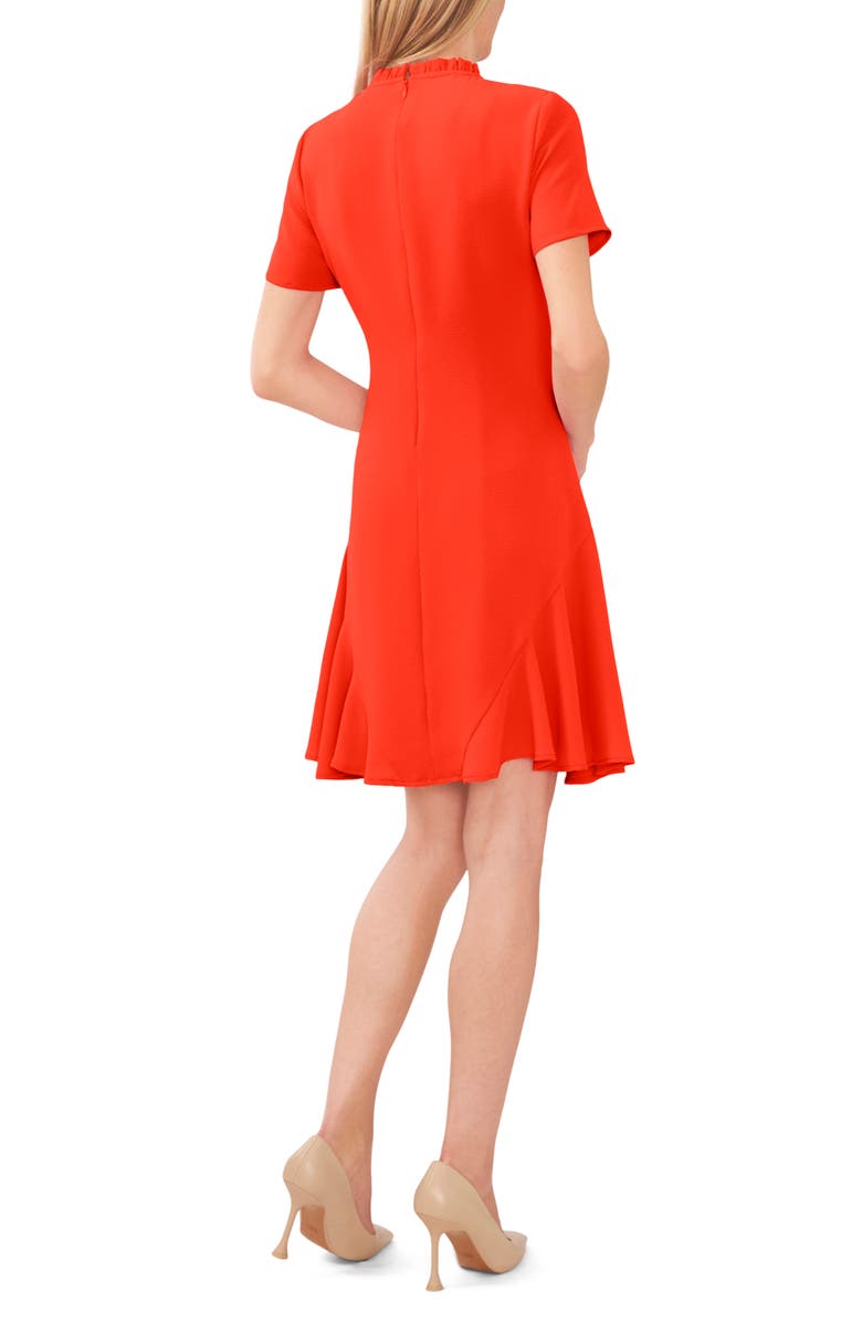 CeCe Ruffle Short Sleeve Dress, Alternate, color, 