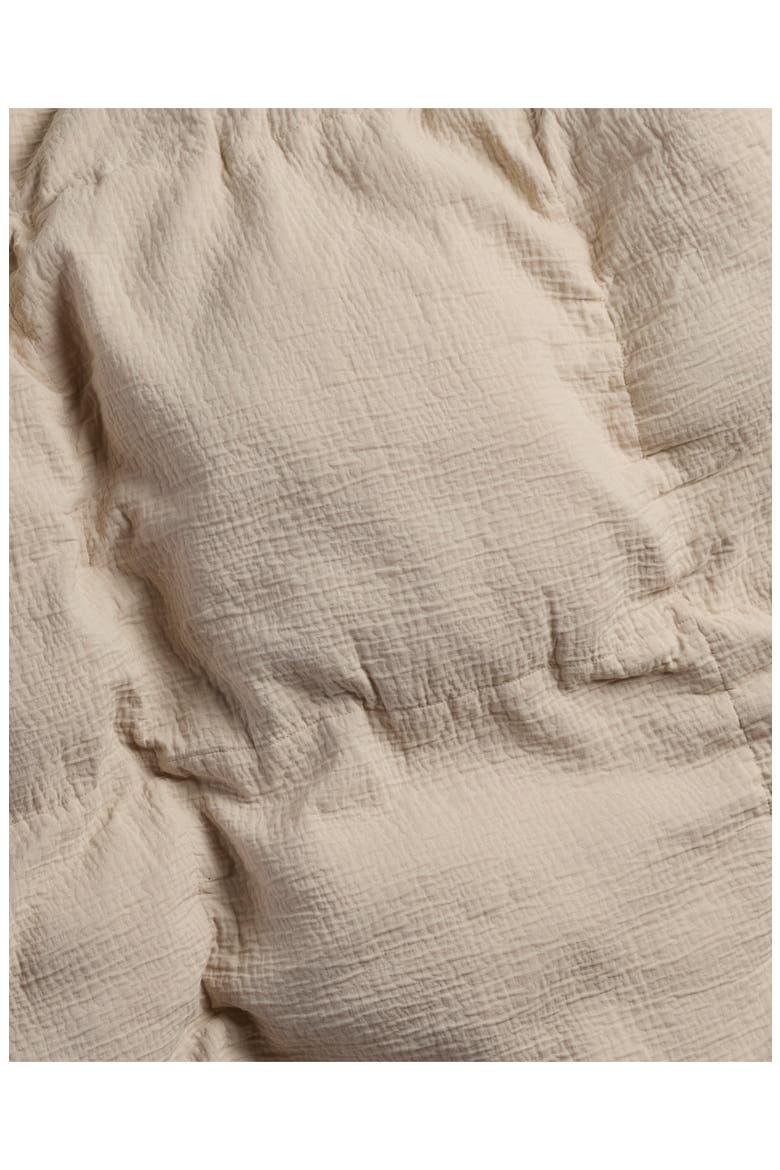 Relaxed Cotton Comforter, Alternate, color, BONE