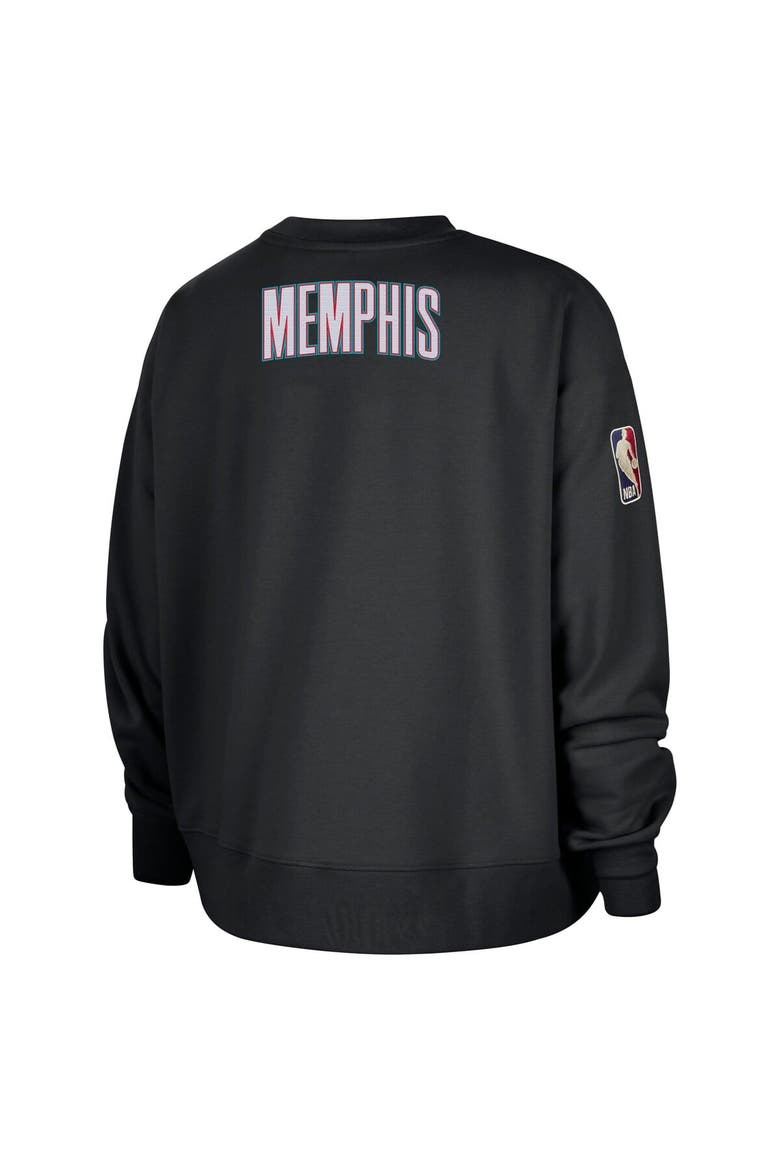 Women's Nike Black Memphis Grizzlies Classic Edition Hardwood Classics Premium Phoenix Fleece Sweatshirt, Alternate, color, Black