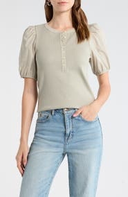 PAIGE Brandy Puff Sleeve Shirt