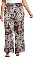 Lands' End Rayon High Rise Wide Leg Pants - Set Bottom