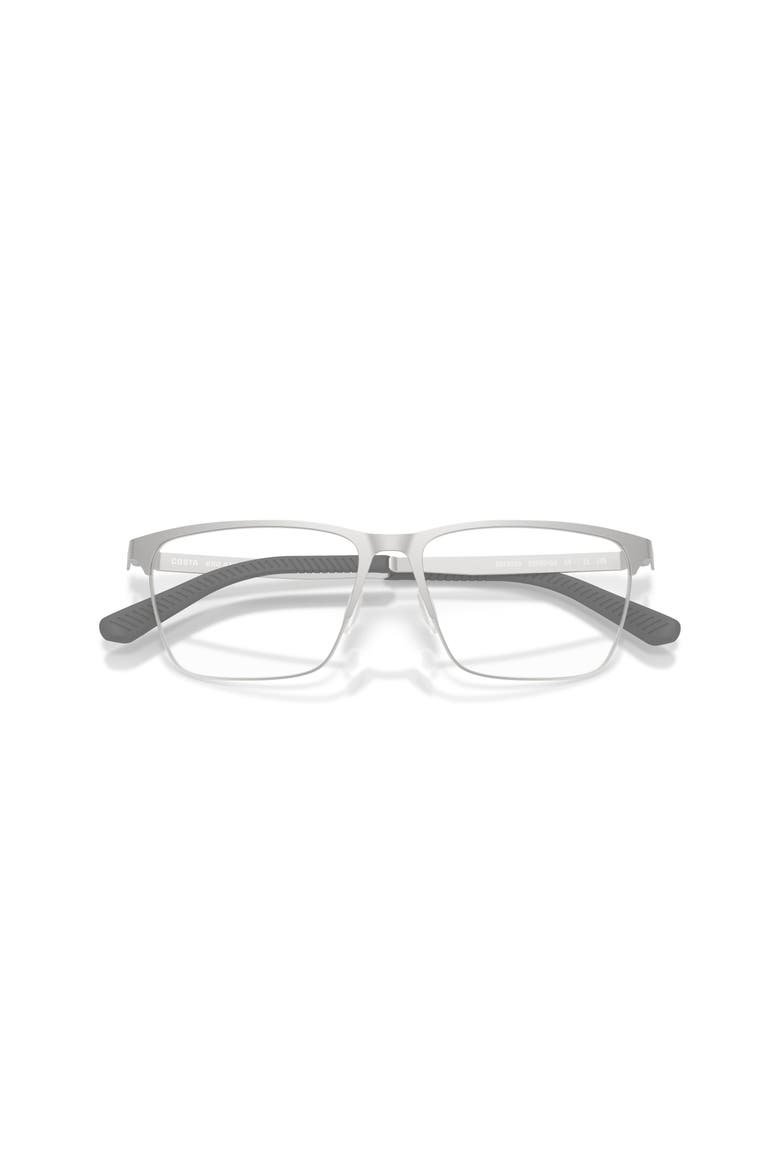 54mm Square optical glasses, Alternate, color, Silver