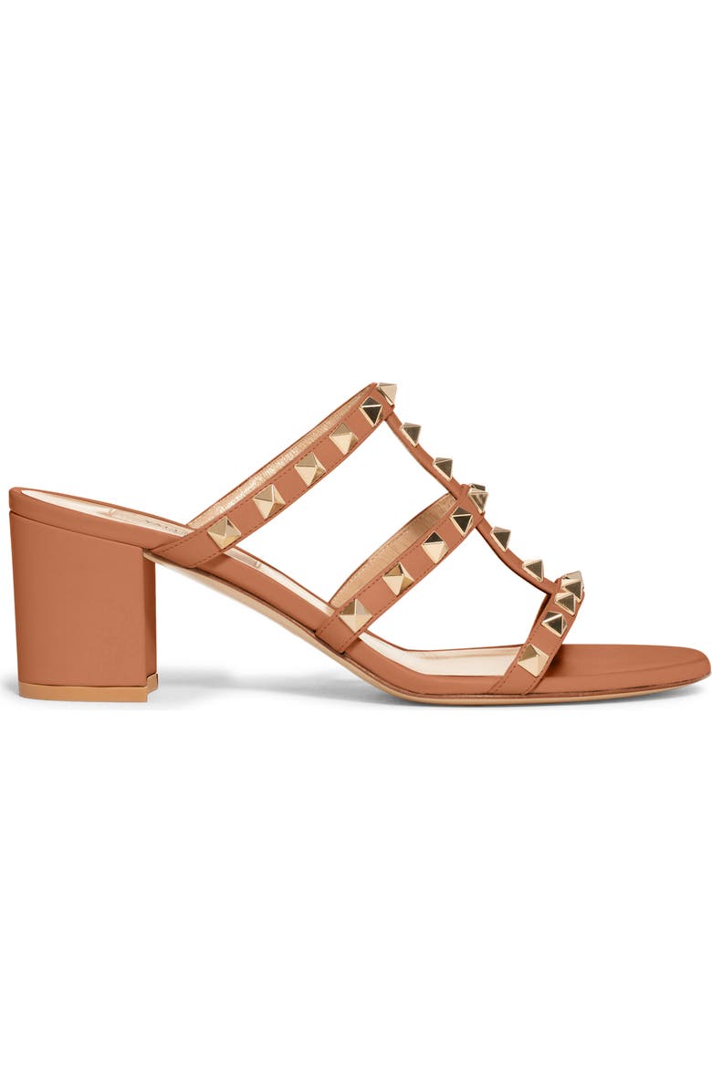 Valentino Garavani Valentino Rockstud Slide Sandal, Alternate, color,