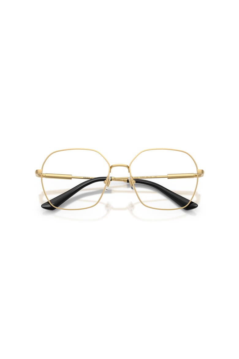 54mm Square optical glasses, Alternate, color, Gold