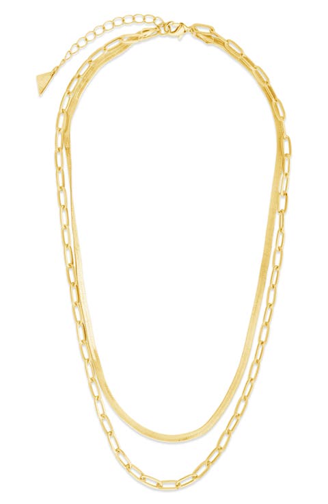 Brinley Layered Chain Necklace