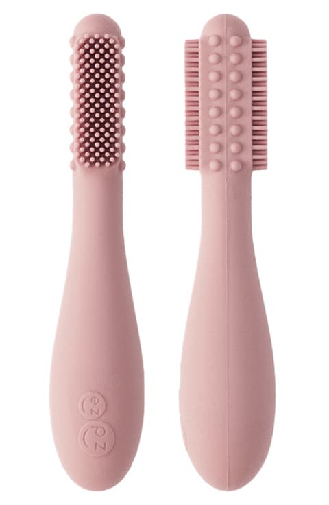 Baby-Led™ Toothbrush & Sensory Tongue Depressor Duo