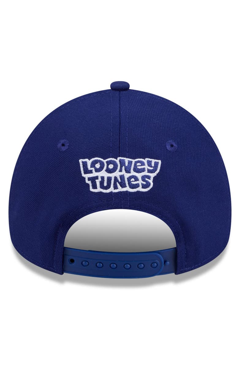 New Era Youth New Era Royal Los Angeles Dodgers Looney Tunes A-Frame 9FORTY Adjustable Hat, Alternate, color, Royal