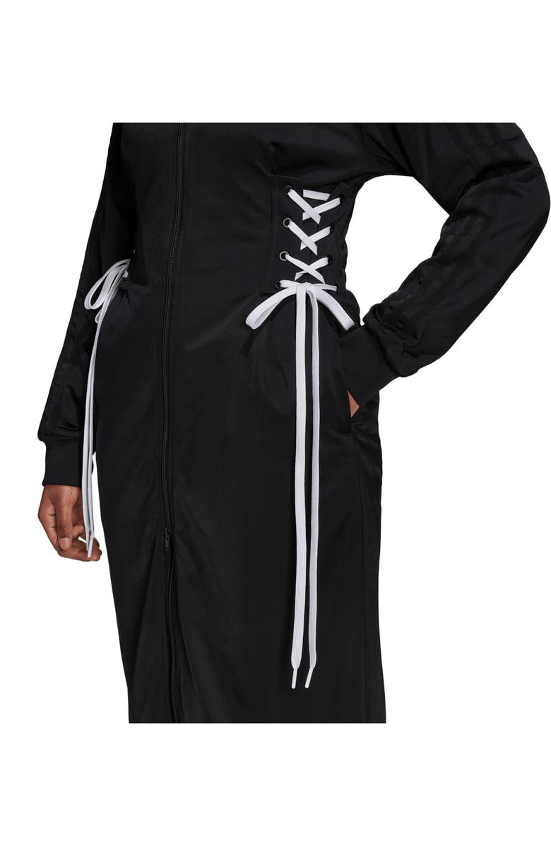 adidas Always Original Laced Longline Recycled Polyester Track Jacket, Alternate, color,