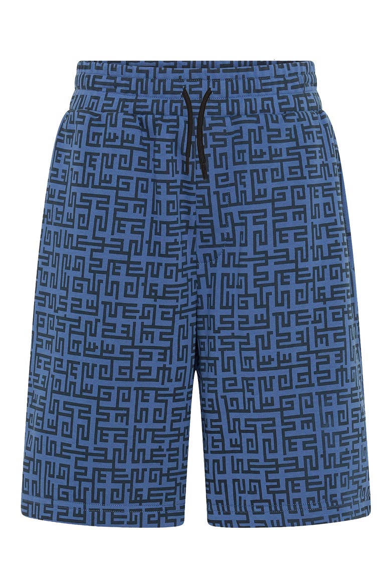 Kids' Geo Pull-On Shorts, Main, color, SLATE BLUE
