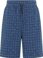 TINY TRIBE Kids' Geo Pull-On Shorts