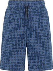 TINY TRIBE Kids' Geo Pull-On Shorts