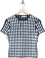 Simkhai Kendra Scallop Knit Top