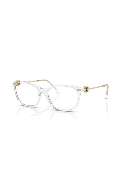 Ralph Lauren 55mm Butterfly Optical Glasses In Neutral