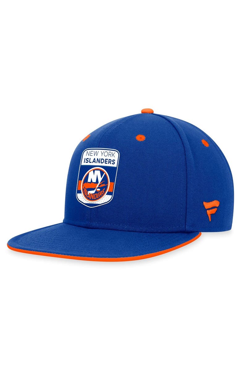 FANATICS Men's Fanatics Branded  Blue New York Islanders 2023 NHL Draft Snapback Hat, Main, color, 