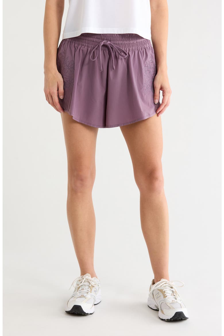 Wild Bloom Performance Shorts, Main, color, MOONSCAPE