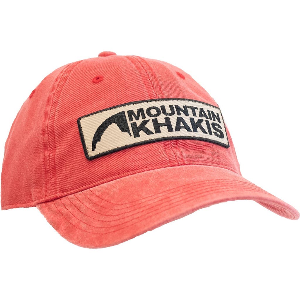 MOUNTAIN KHAKIS MOUNTAIN KHAKIS EXTENDED LOGO HAT