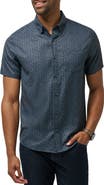 TravisMathew Country Mile Short Sleeve Button-Up Shirt