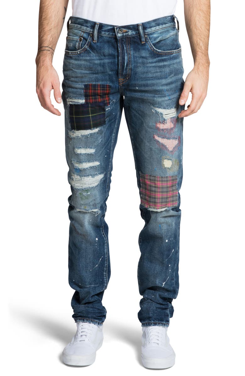 PRPS Le Sabre Slim Fit Jeans, Main, color,