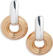 Tory Burch Doorknocker Drop Earrings