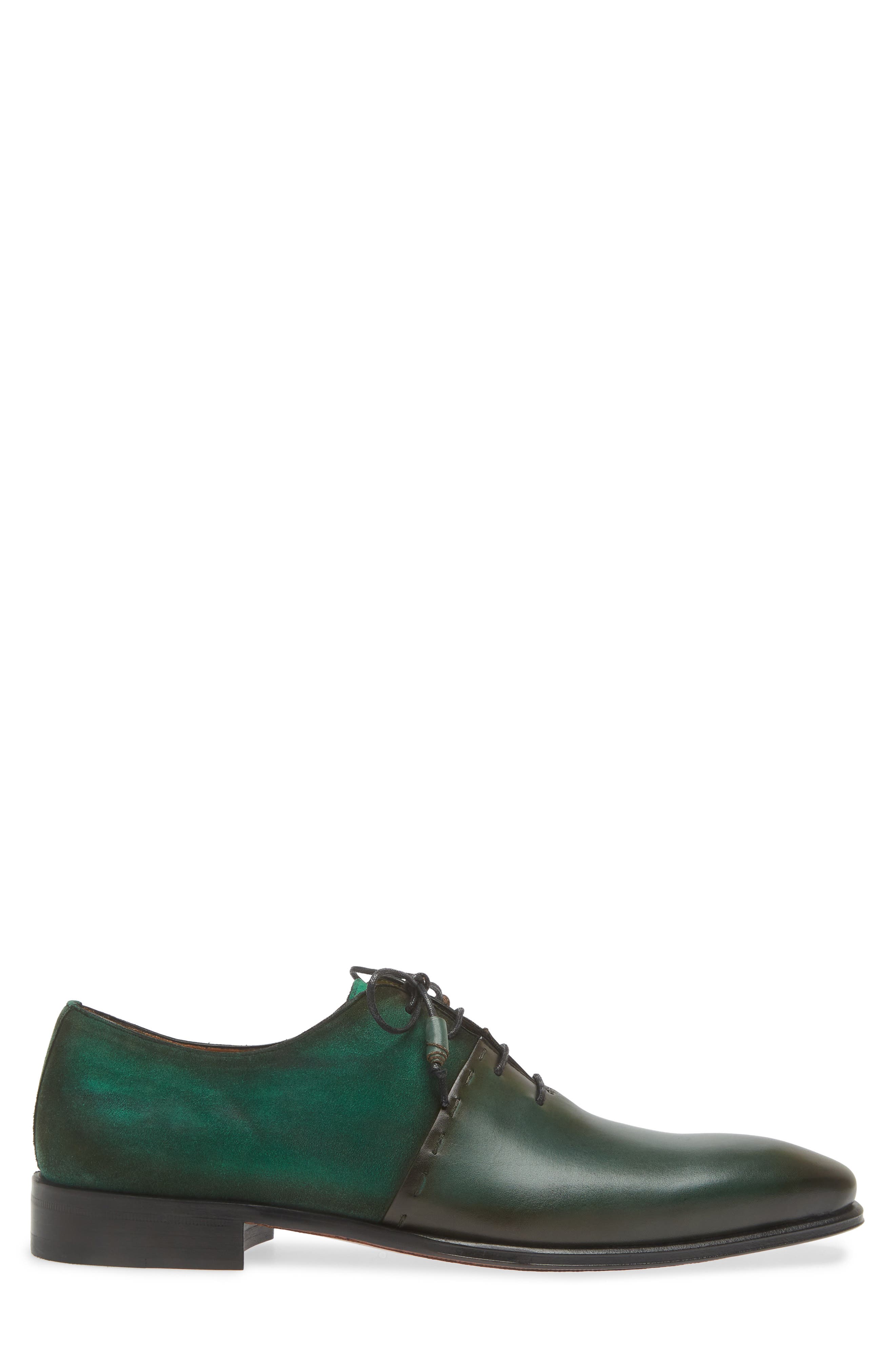 Mezlan Colomer Oxford, Alternate, color, Forest/ Green