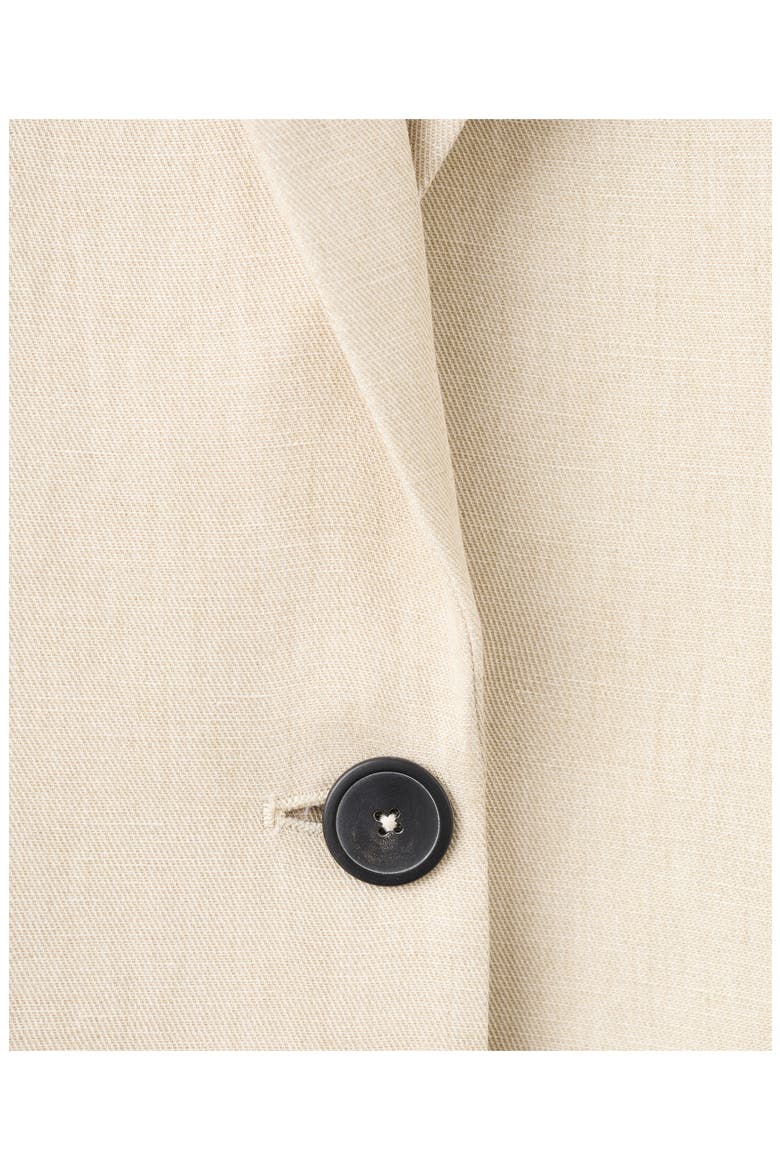 Straight Fit Blazer, Alternate, color, SAND