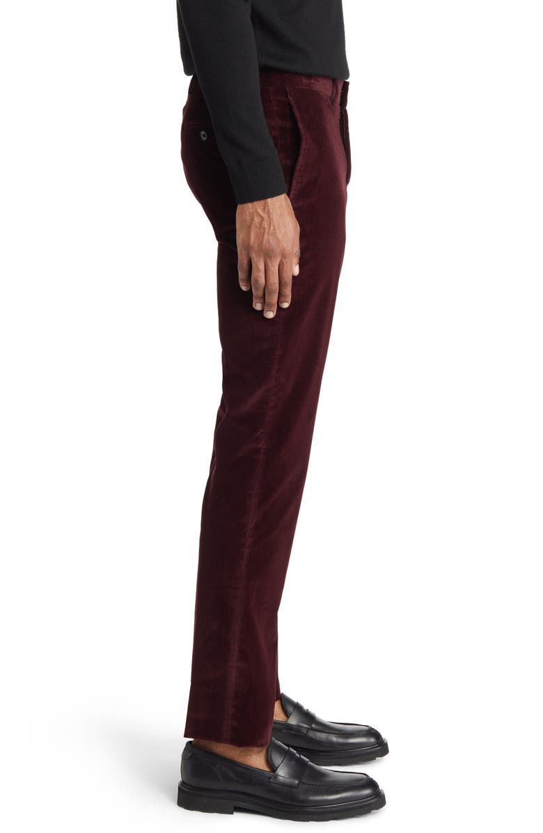 Ted Baker London Rodger Extra Trim Fit Corduroy Pants, Alternate, color,