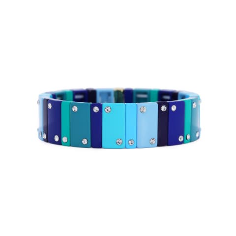 Mist Domino Stretch Bracelet