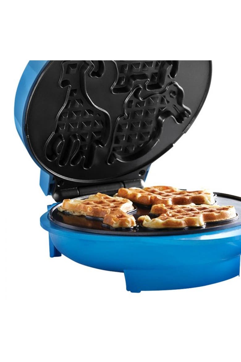 Animal Shaped Waffle Maker in Blue, Alternate, color, Blue