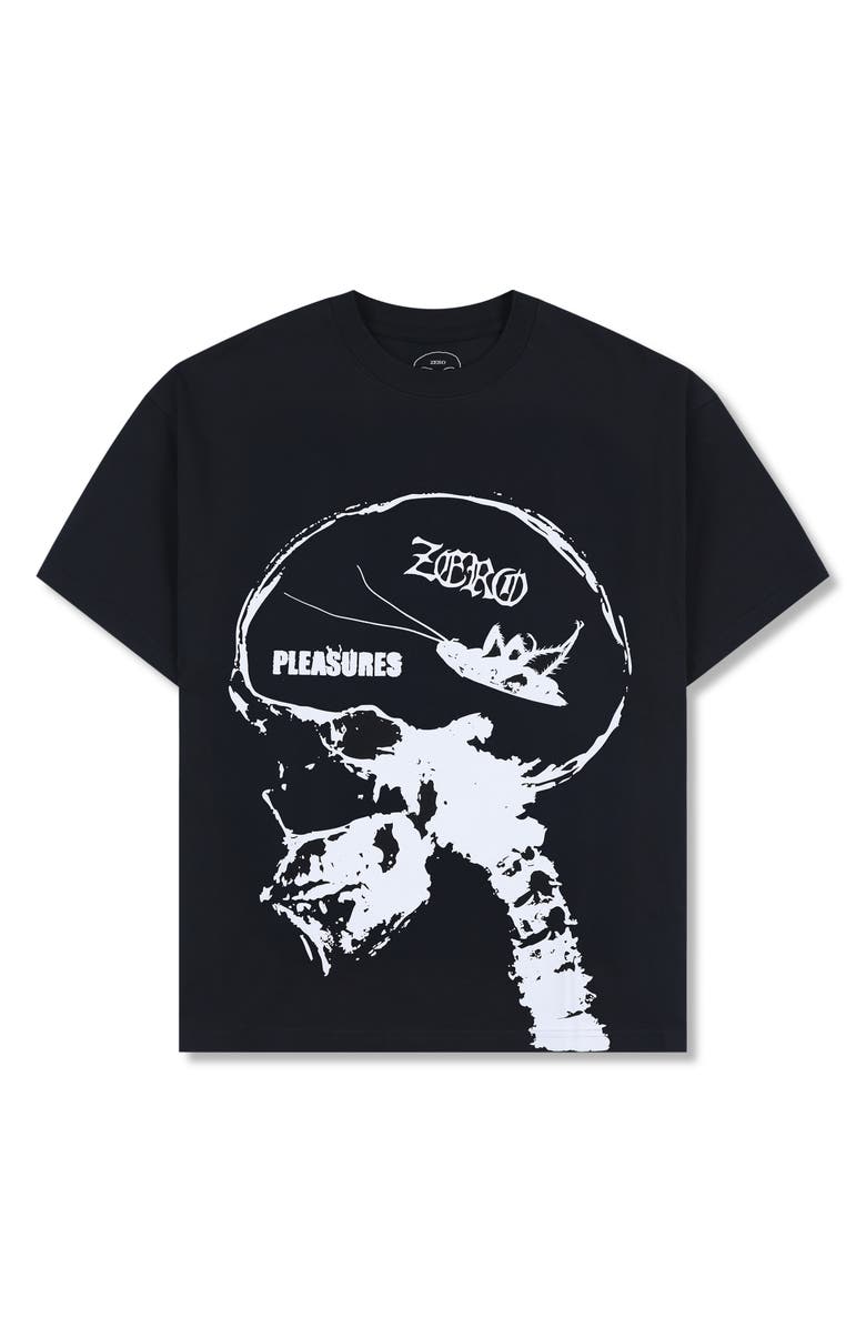 PLEASURES x Zero Roaches Graphic T-Shirt, Alternate, color, Black