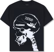 PLEASURES X Zero Skateboards Roaches Graphic T-Shirt
