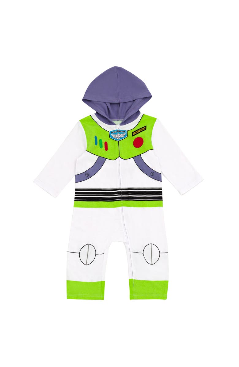 Disney Toy Story Buzz Lightyear Cosplay Hooded One Piece, Main, color, Buzz Lightyear Green