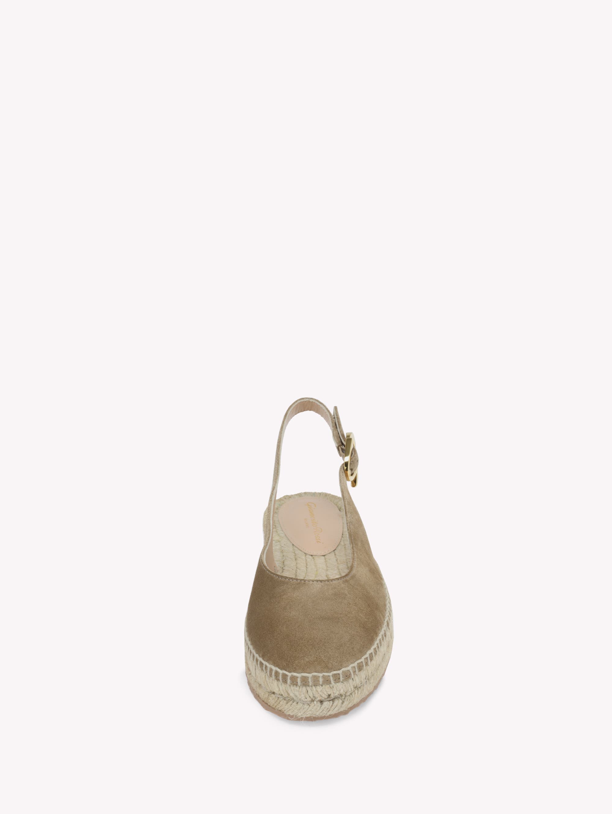 Gianvito Rossi Paz Espadrilla, Alternate, color, Brown