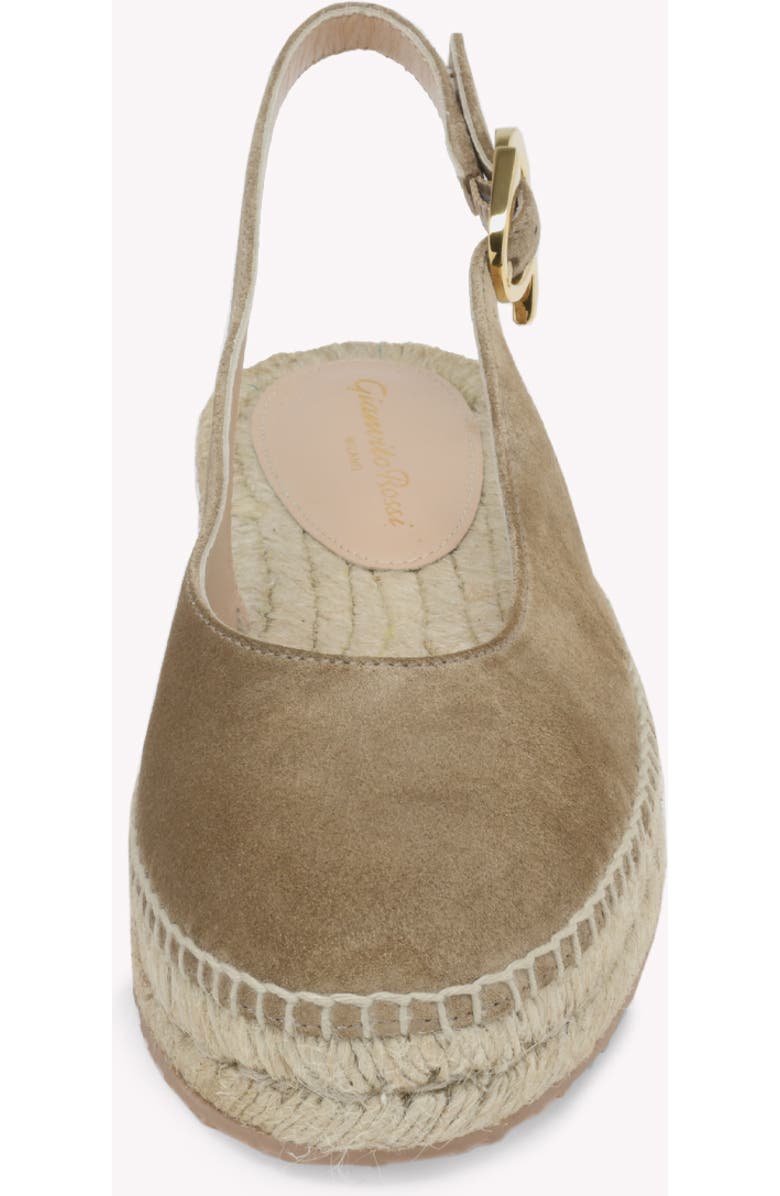 Gianvito Rossi Paz Espadrilla, Alternate, color, Brown