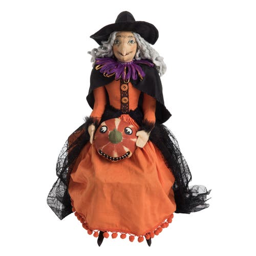 Gallerie Ii Gilda Witch Joe Spencer Gathered Traditions Halloween Art Doll Figure In Multi