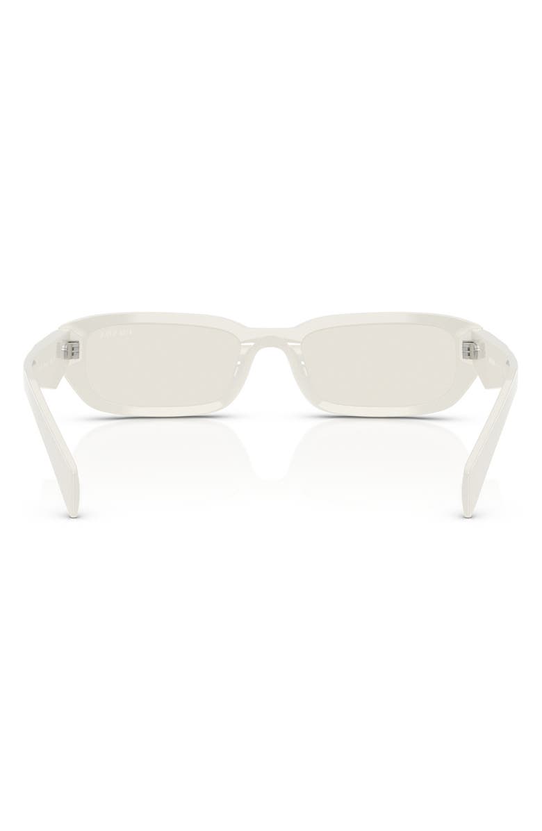 Prada 53mm Rectangular Sunglasses, Alternate, color,