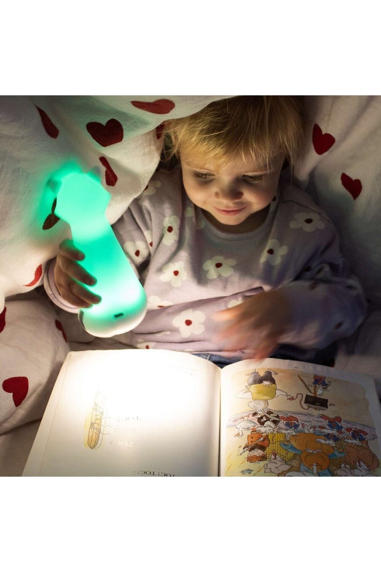 Koon 2 in 1 Silicone Nightlight and Flashlight, Alternate, color, White